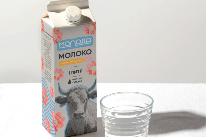 Фирменный стиль для бренда "молода"