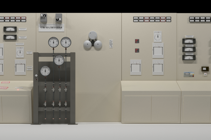 Консоль управления котельной