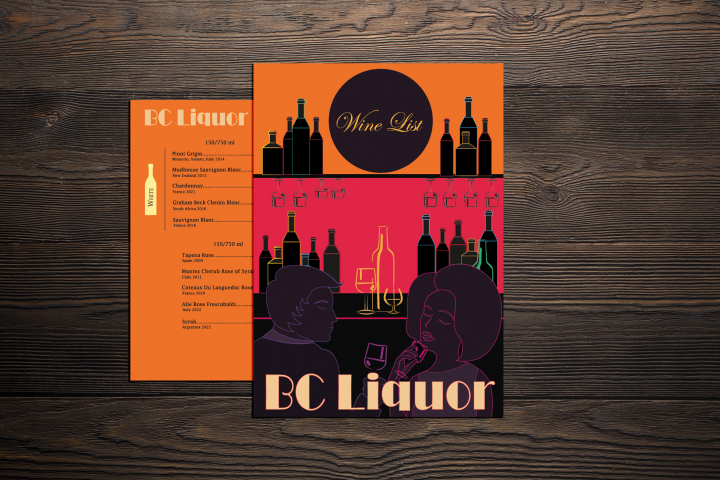 Дизайн винной карты