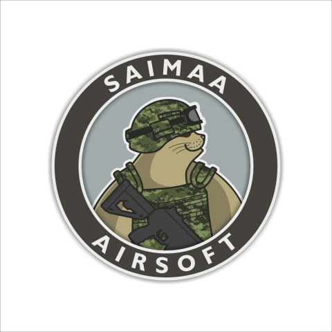 Шеврон команды Saimaa Airsoft