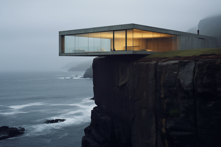 Вилла в скале