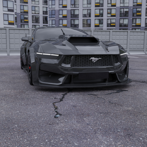 3D Анимация автомобиля