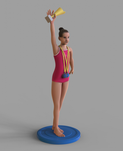 Gymnast (3d print)