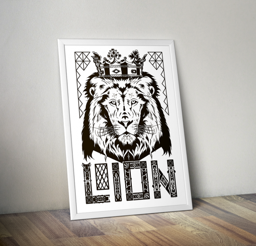 Постер "Король лев"