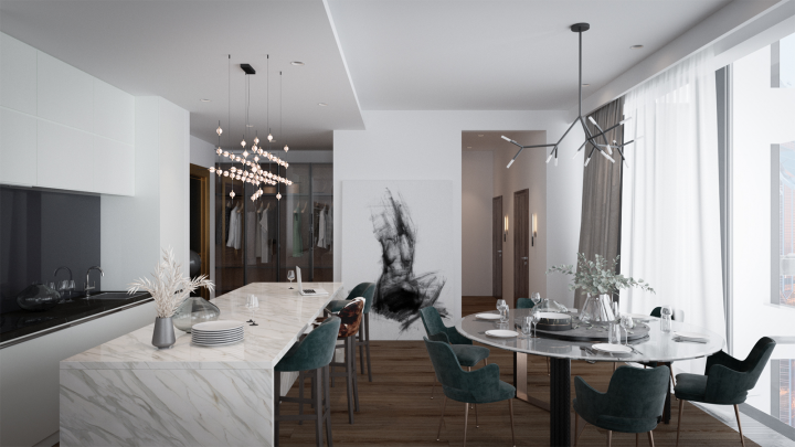 Апартаменты, Neva Towers