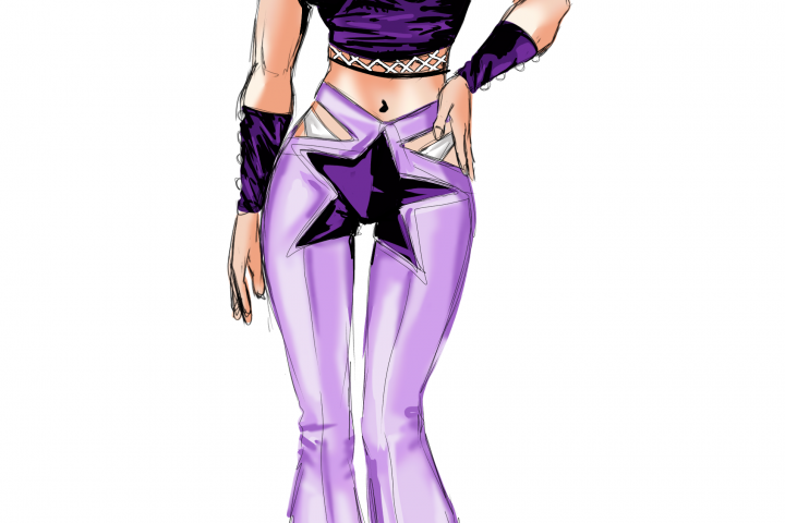 Фанатский персонаж в стиле манги