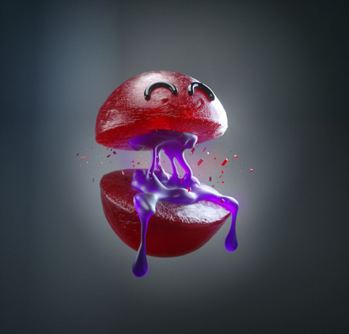 Карамель с начинкой по концепту испанского художника