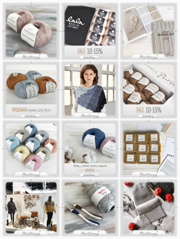 Дизайн-концепция для аккаунта hand-made тематики в instagram