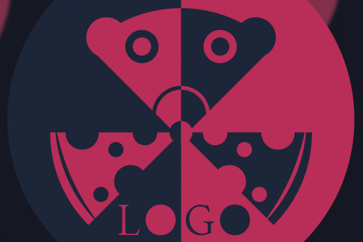 Абстрактный логотип мыши