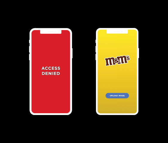 Приложение для печати индивидуальных конфет M&M’s