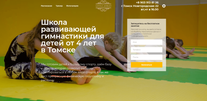Школа развивающей гимнастики