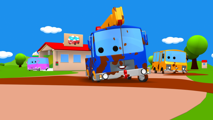 Автобус Яша (авторский проект для детей на YouTube)