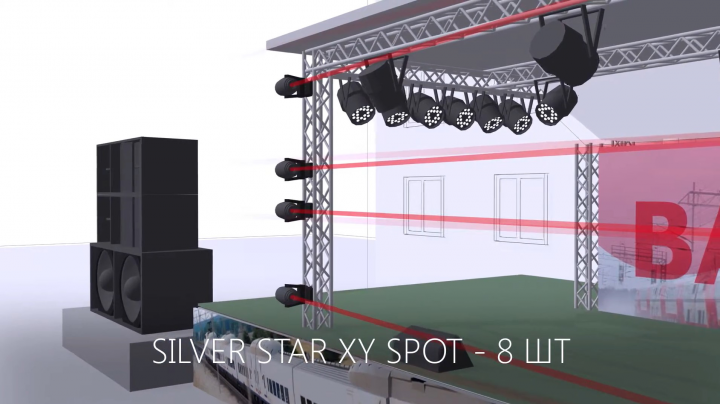 Схема размещения оборудования