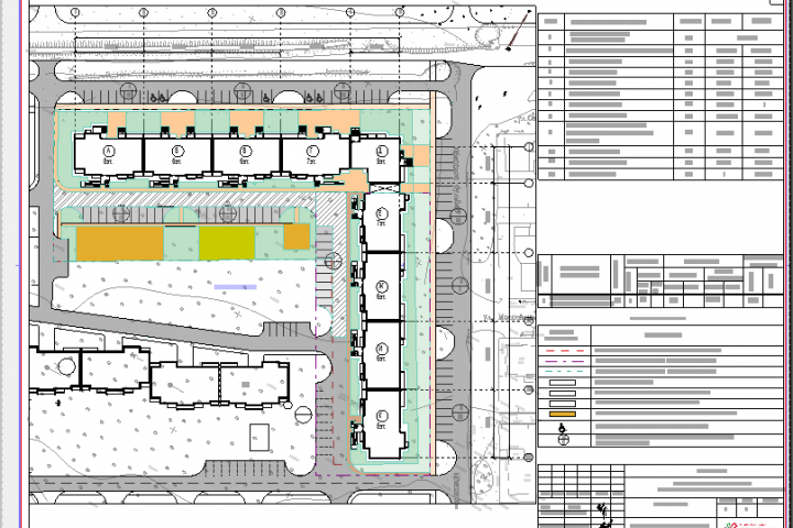 Схема планировочной организации земельного участка