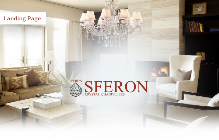 Landing page под ключ для компании "SFERON"