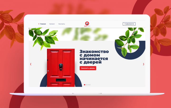 Верстка и программирование на битрикс сайт каталог "dveri-one"