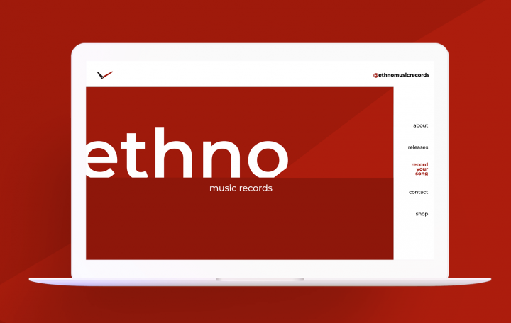 Верстка и программирование проекта "Echno"