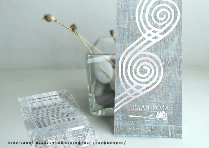 Подарочный сертификат. Парфюмерия