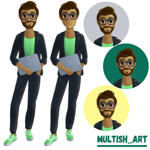 Персонаж для сайта