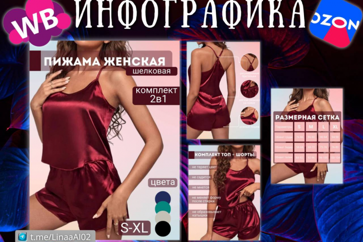 Инфографика для маркетплейсов