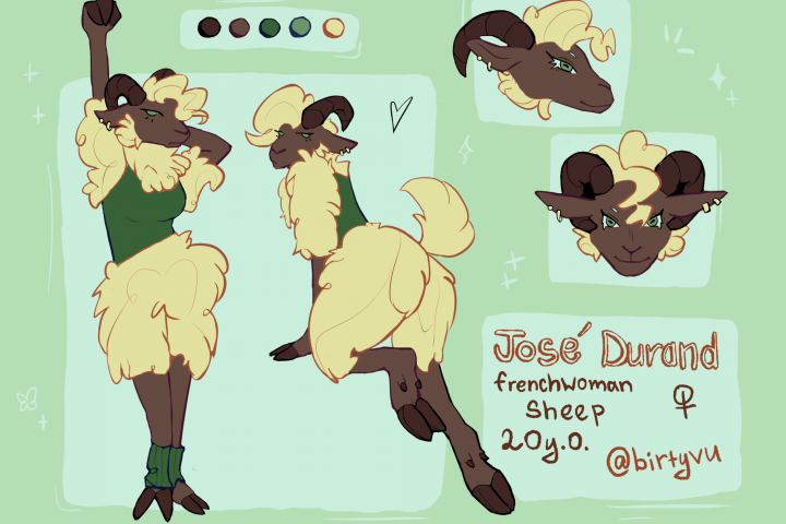 референс персонажа