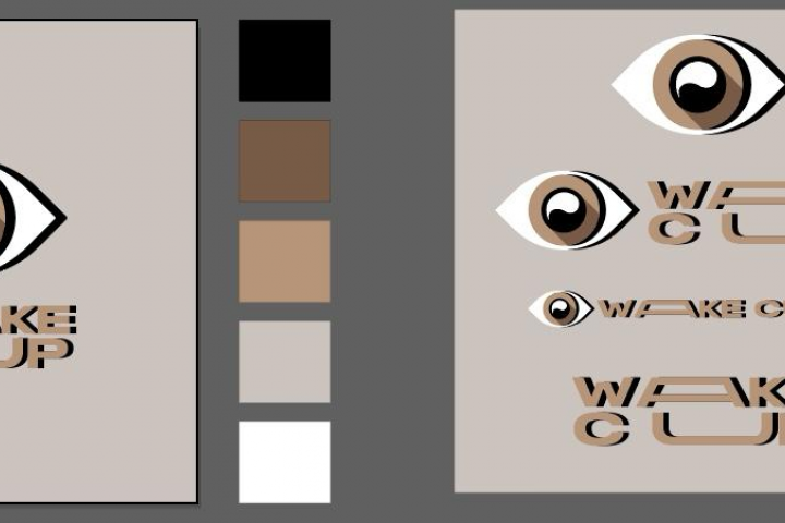 Работа над лого и айдентикой для кофейни