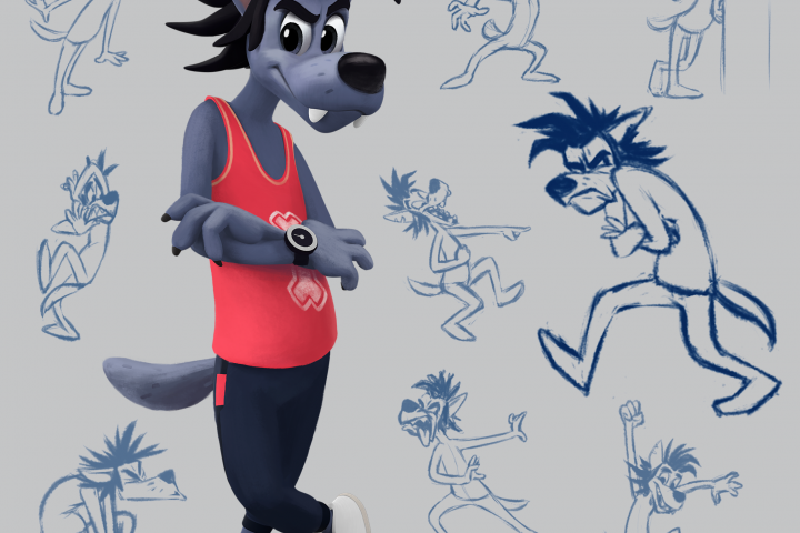 Волк для сериала "Ну, Погоди!"