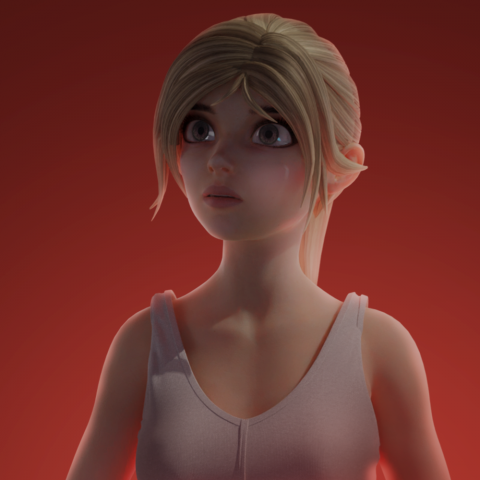 Анимационный 3D проморолик