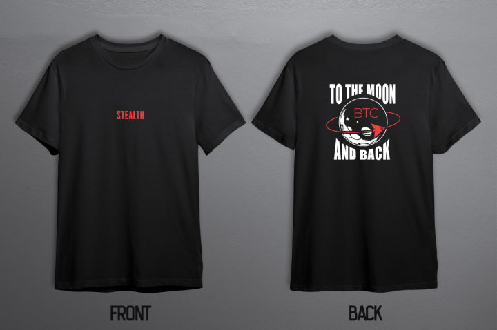 Футболка "SA To the moon and back red"