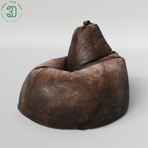 Кожаное кресло