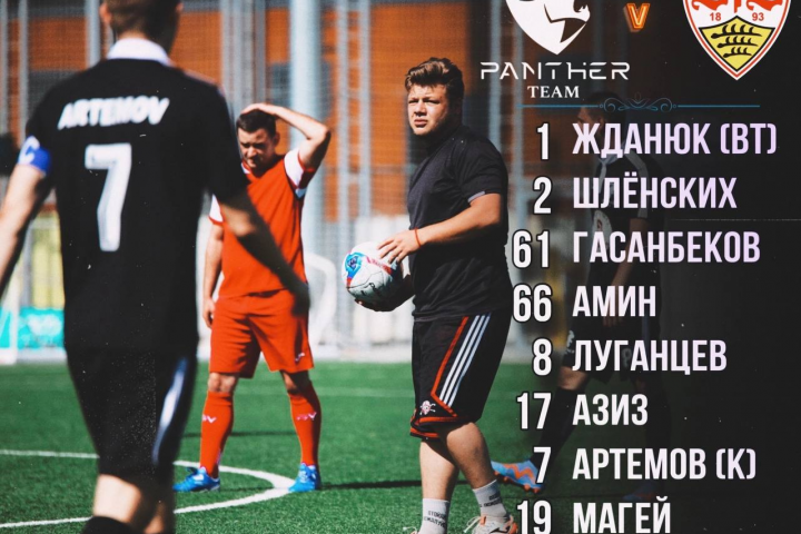 Баннер состава на игру