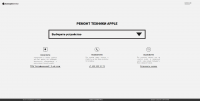 iConceptService - сайт сети сервис-центров Apple