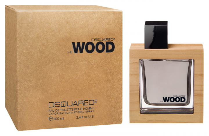 Описание карточки продукта - духи с древесным ароматом WOOD
