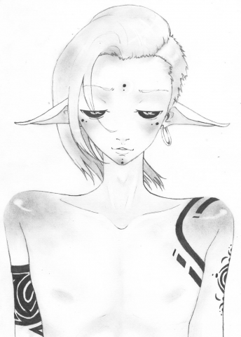 скетч, аниме, персонажи