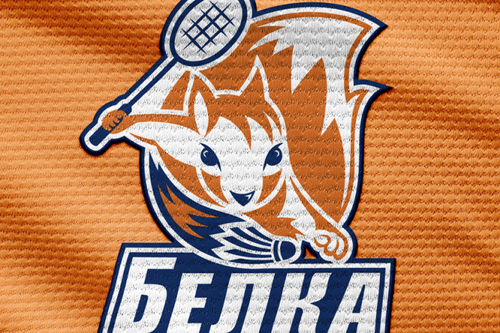 Логотип для бадминтонного клуба Белка, г.Красноярск