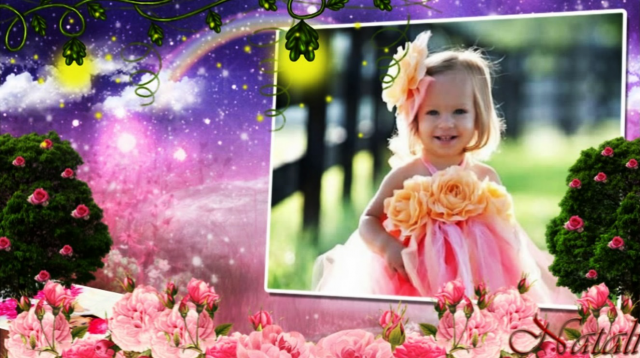 Слайд-шоу из фото, монтаж