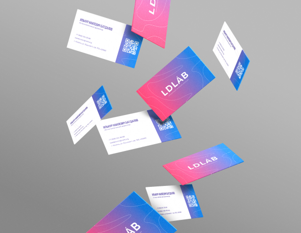 Визитки для LDLAB