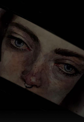 Рисунок акварелью