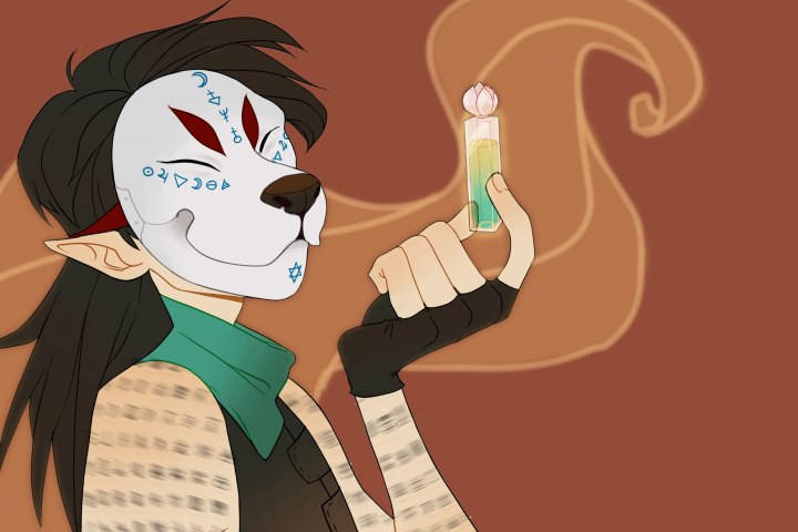 Концепт 2D персонажа для комикса