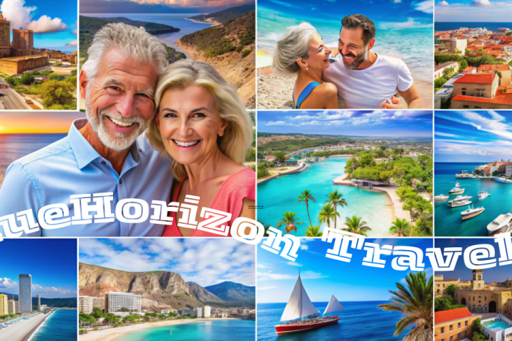 Баннер для турагенства BlueHorizon Travels