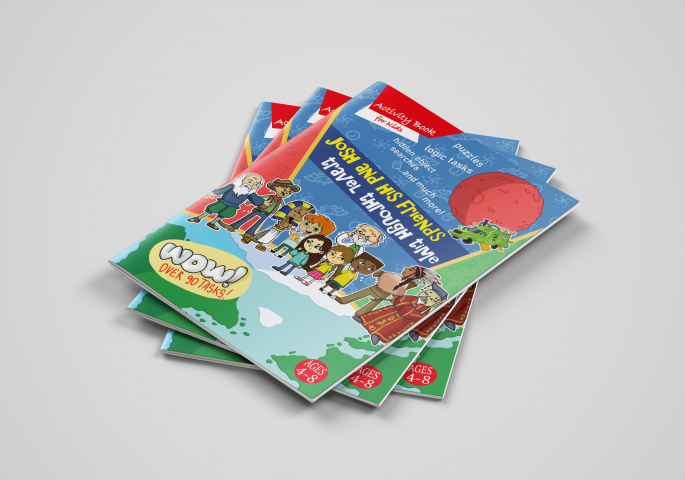 Разработка иллюстраций для серии книг Актив-бук.