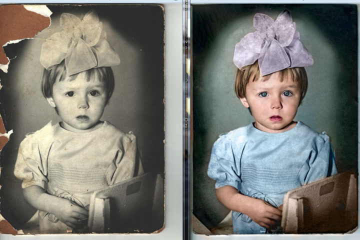 колоризация фотографий