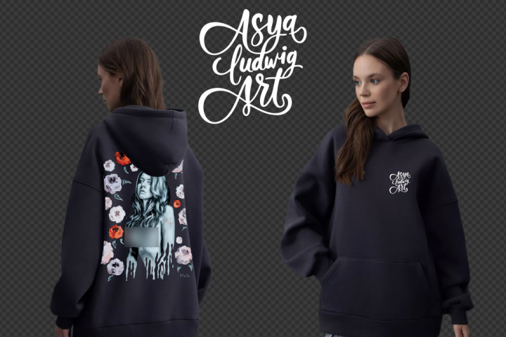 Худи для Asya Ludwig Art