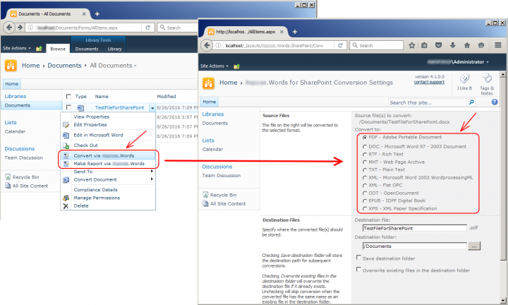 033 - Custom Extensions for SharePoint