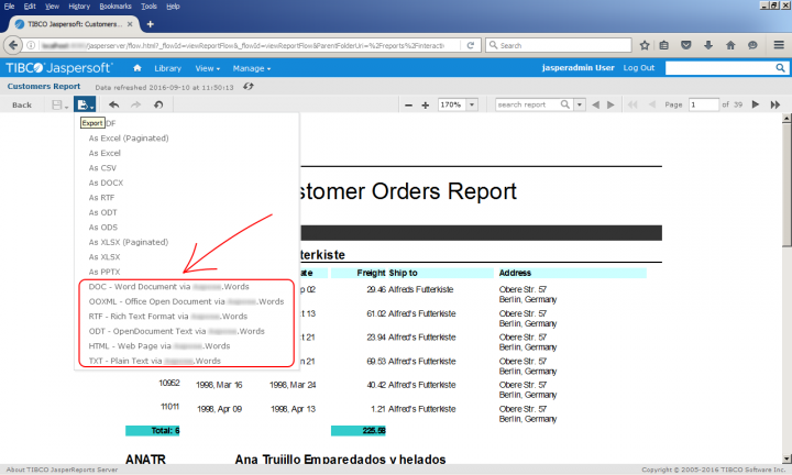 032 - Расширения для JasperReports