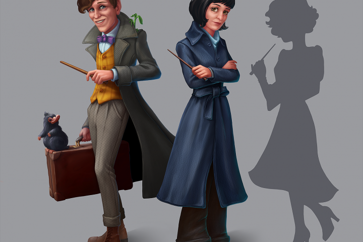 Ньют Саламандер, Тина Голдштейн