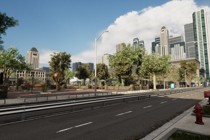Open world city