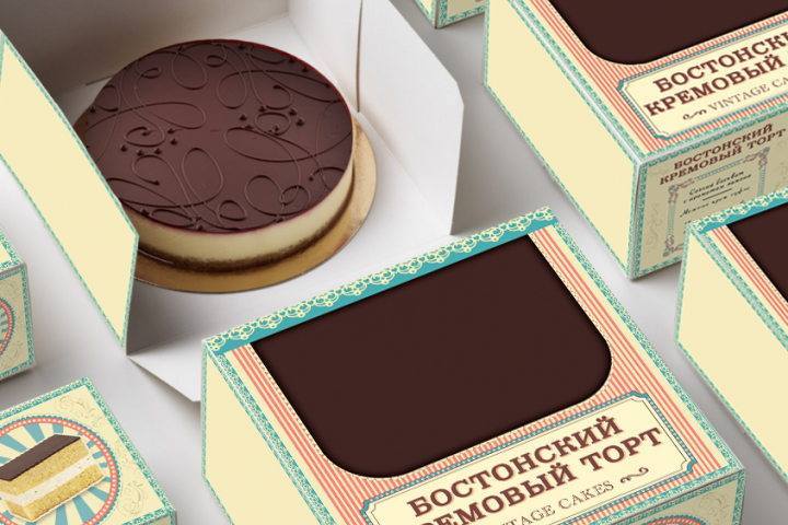 Дизайн упаковки для торта