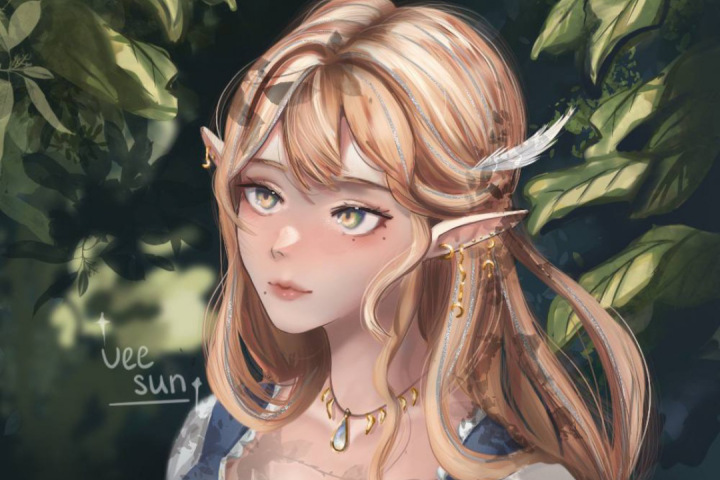 персонаж эльфийка