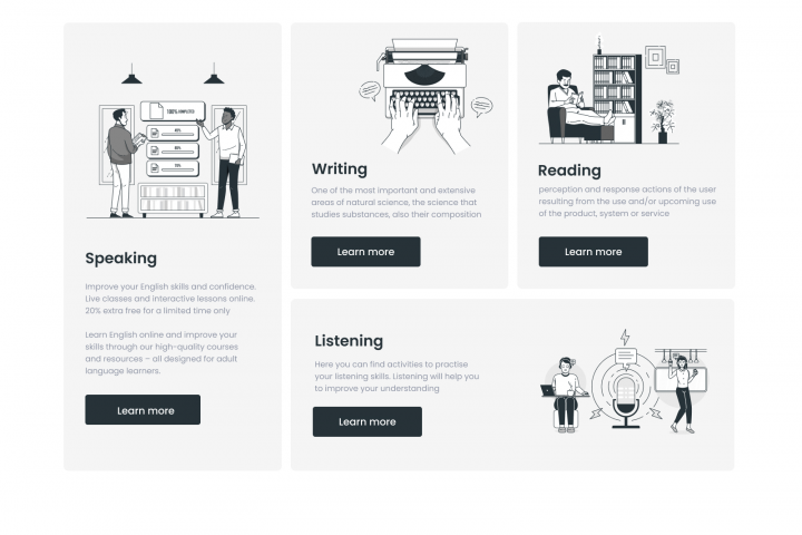 landing page - Britlex
